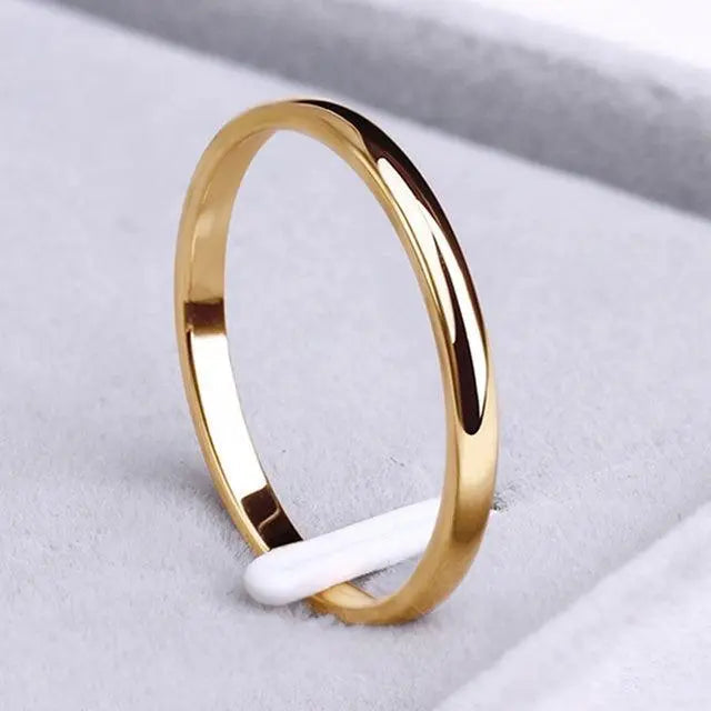 Bague simple en or