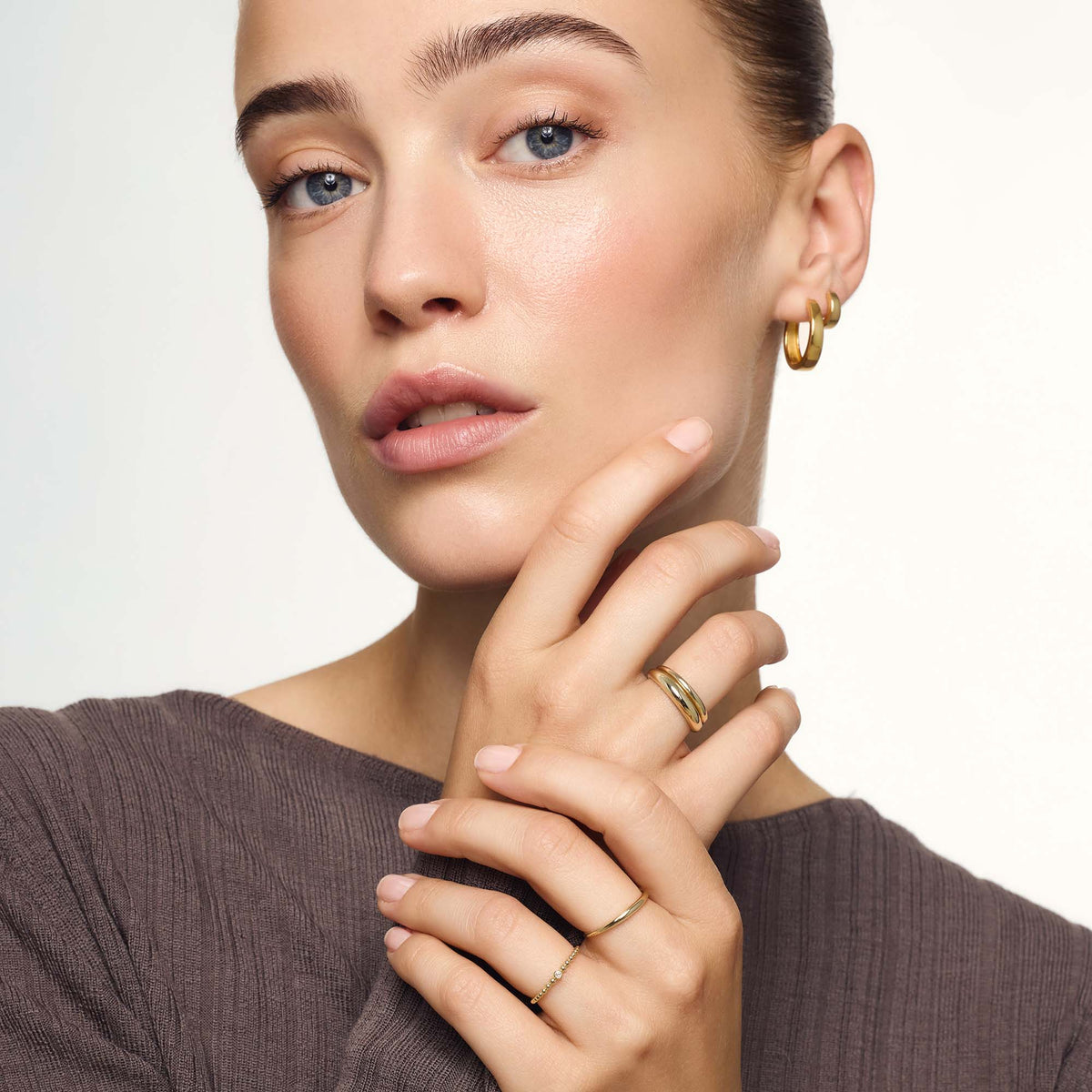 Boucles Gia en or