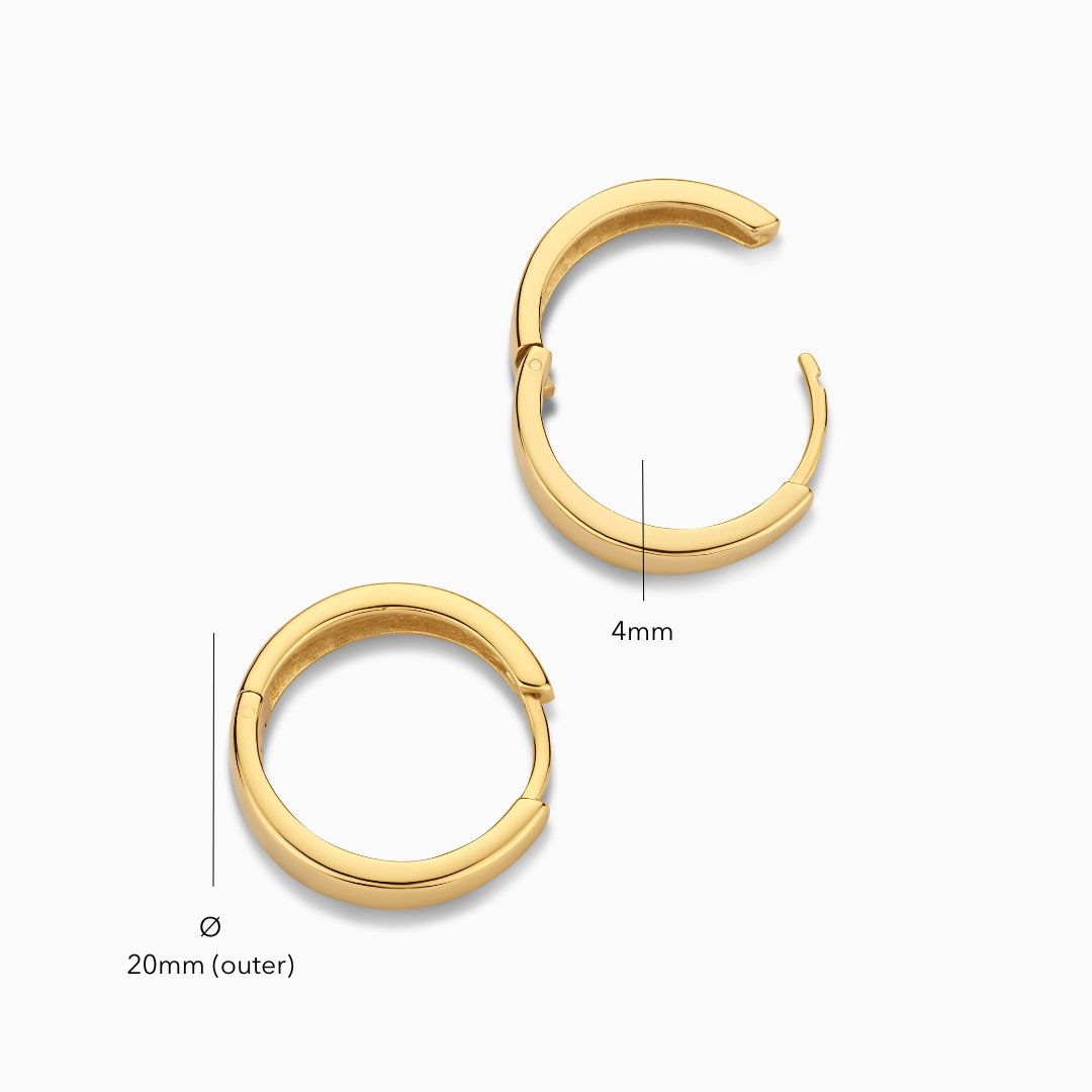 Boucles Gia en or