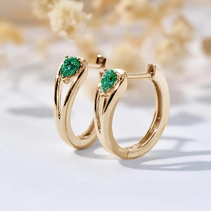 Boucles d'oreilles Amara Lavigne en or