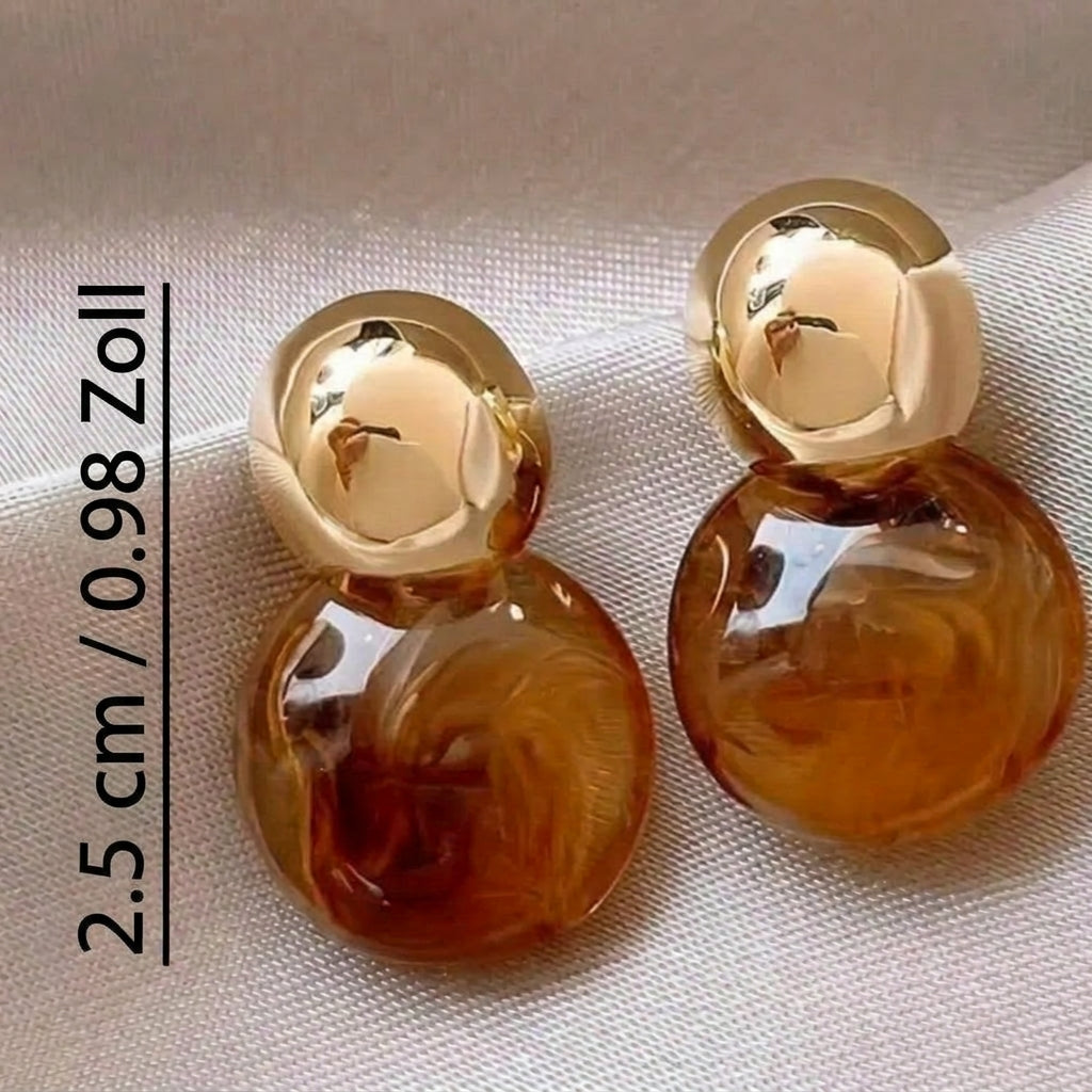 Boucles d'oreilles Augeri amour en or