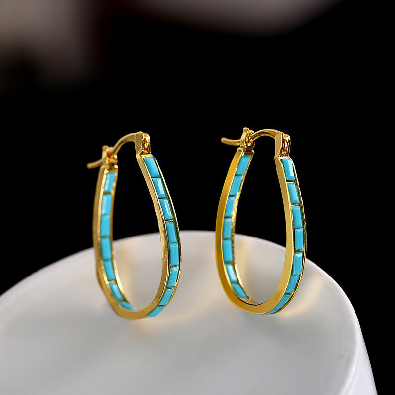 Boucles d'oreilles Caspienne en or