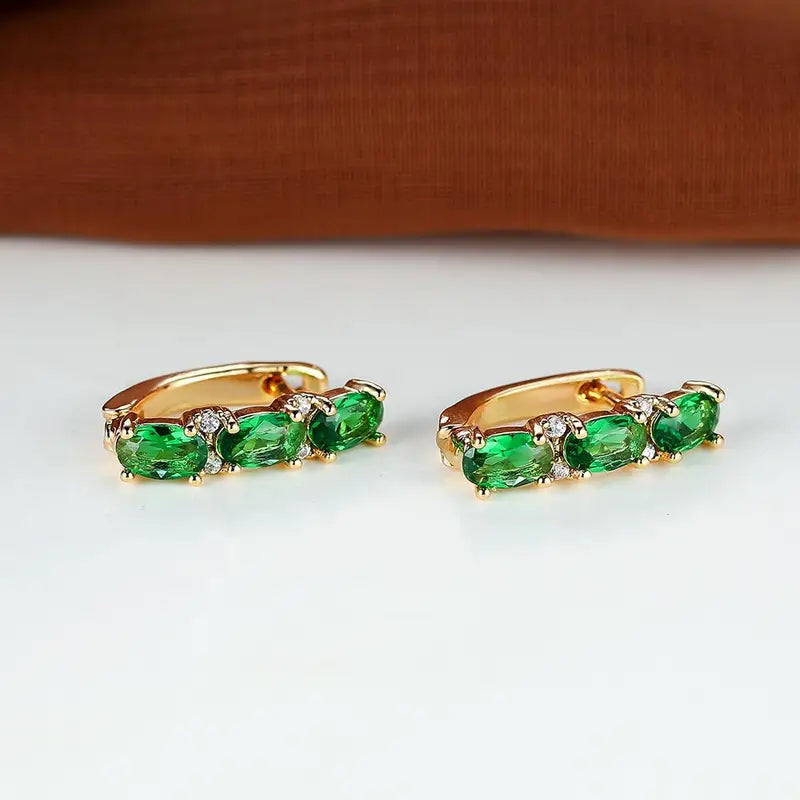 Boucles d'oreilles céleste Armand en or