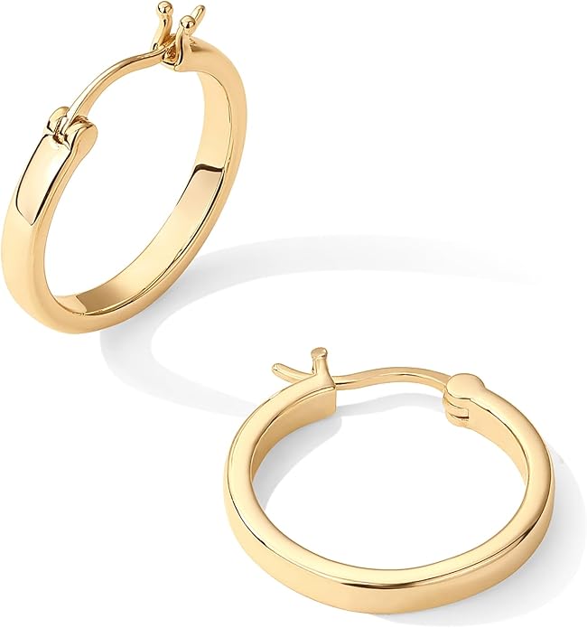 Boucles d'oreilles célestes en or