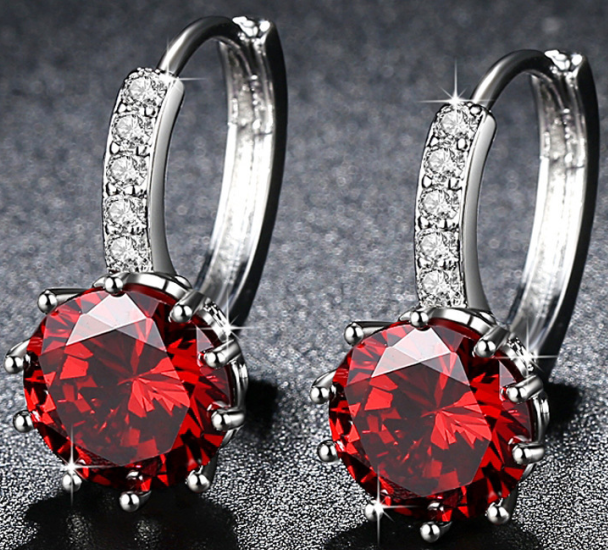 Boucles d'oreilles Célira Orvane en or blanc