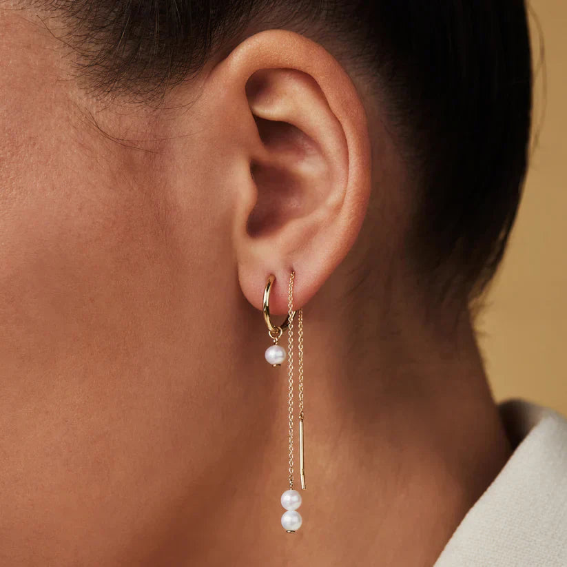Boucles d'oreilles Délia Couronnée en or