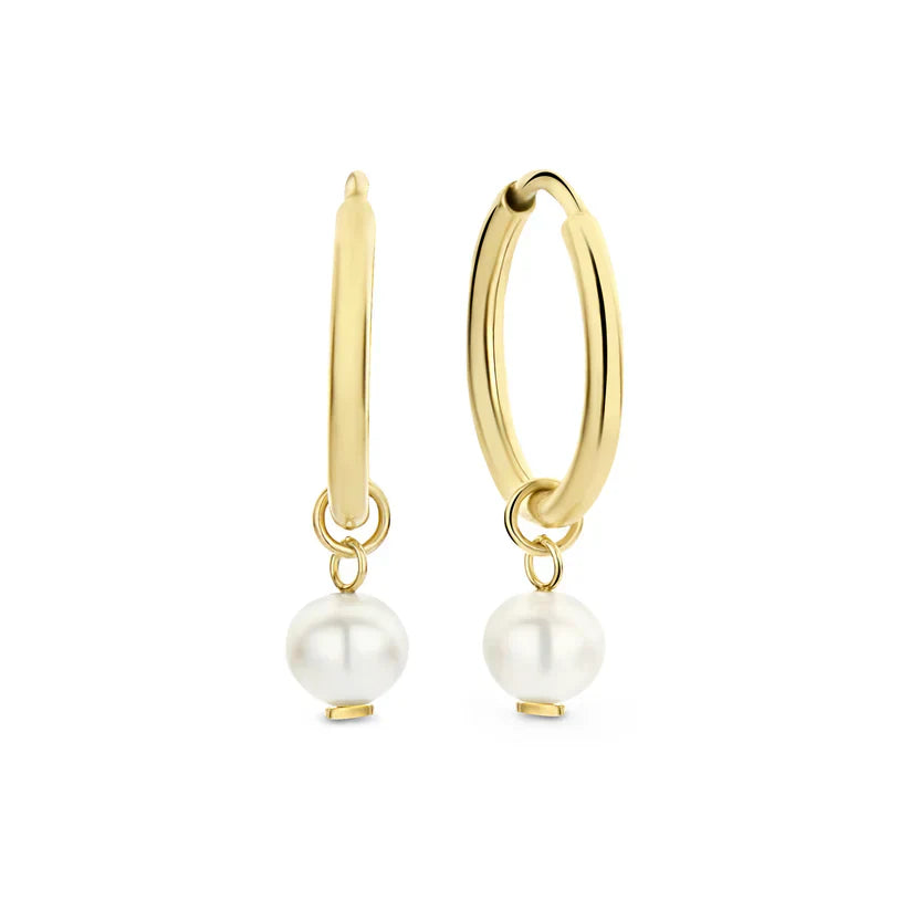 Boucles d'oreilles Délia Couronnée en or