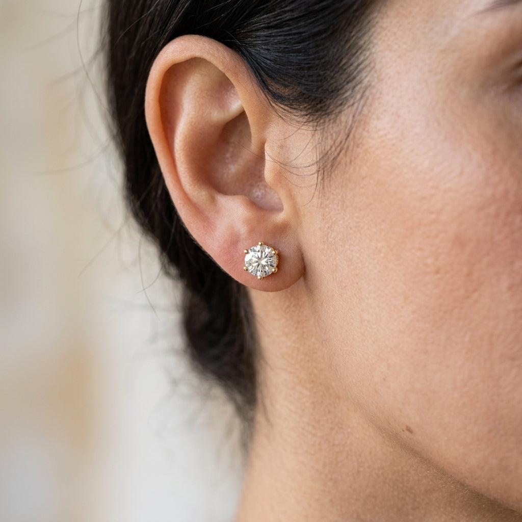 Boucles d'oreilles éclat en or