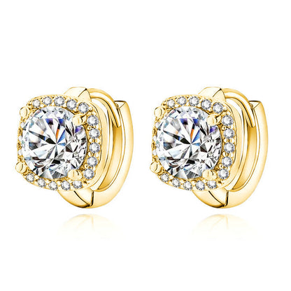 Boucles d'oreilles Élégance Quadratique
