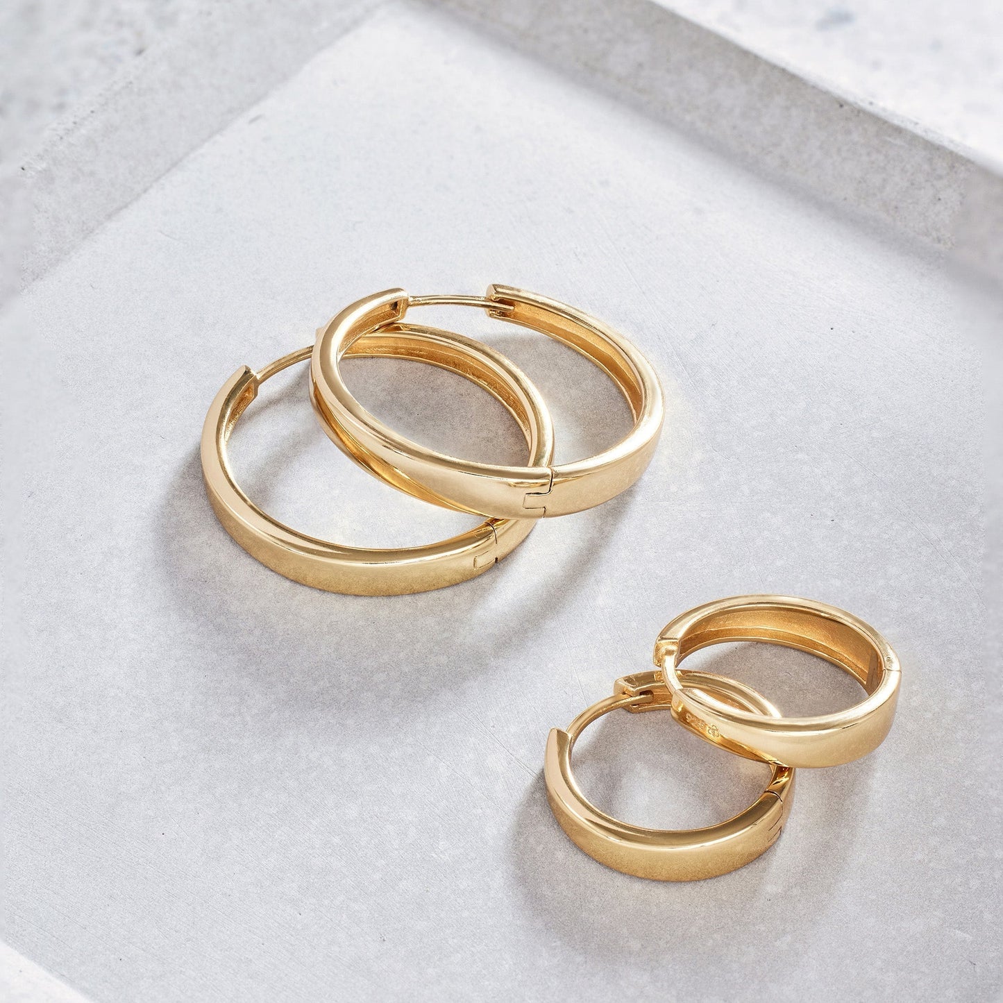 Boucles d'oreilles Gia Affirmée | Or