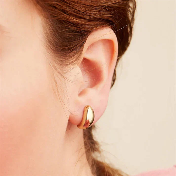 Boucles d'oreilles « Lissandra Spina » en or