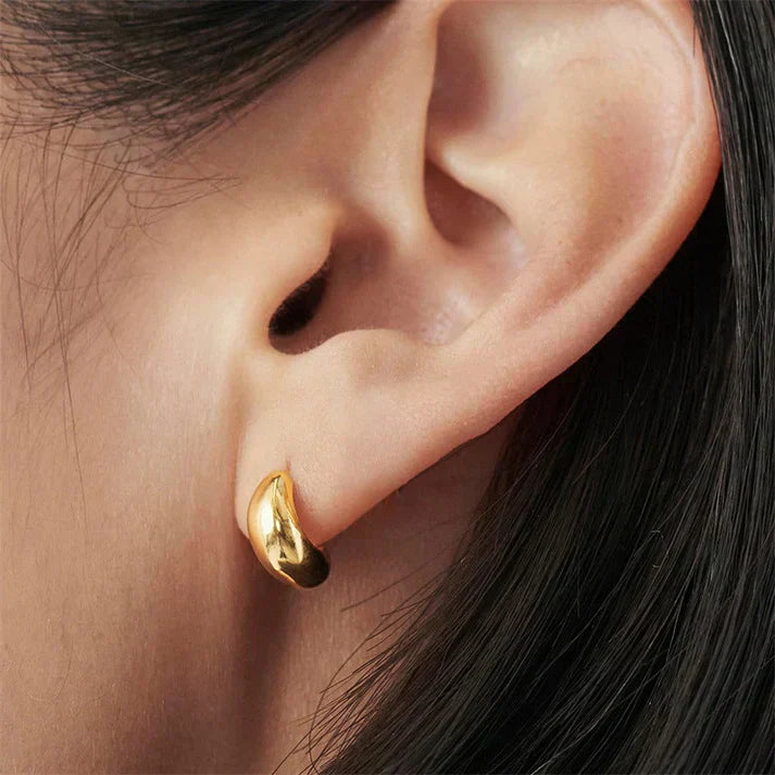 Boucles d'oreilles « Lissandra Spina » en or