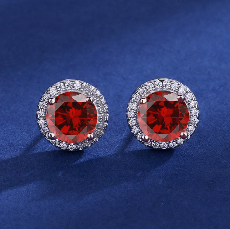 Boucles d'oreilles Lucia Rosavelle en or blanc