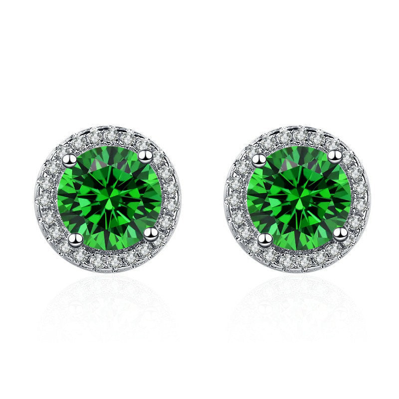Boucles d'oreilles Lucia Verdeau | Or blanc