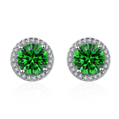 Boucles d'oreilles Lucia Verdeau | Or blanc