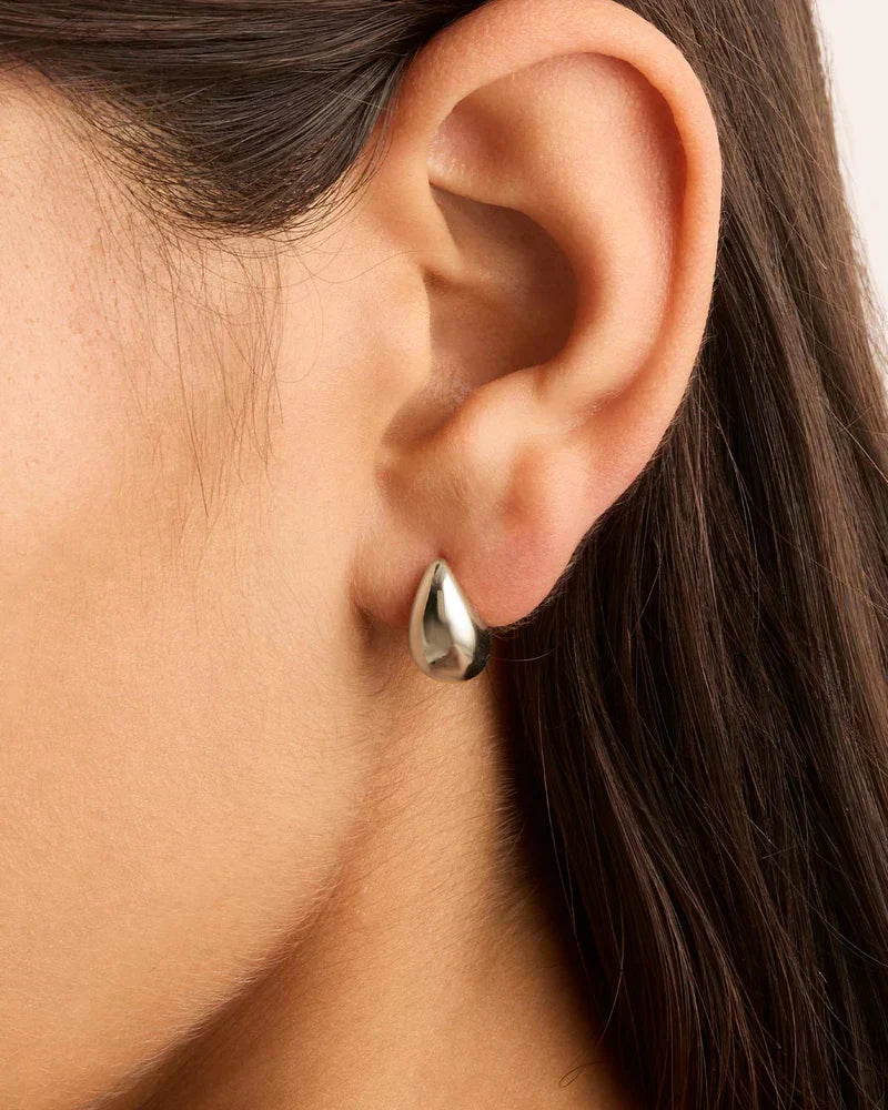 Boucles d'oreilles Mato en or blanc