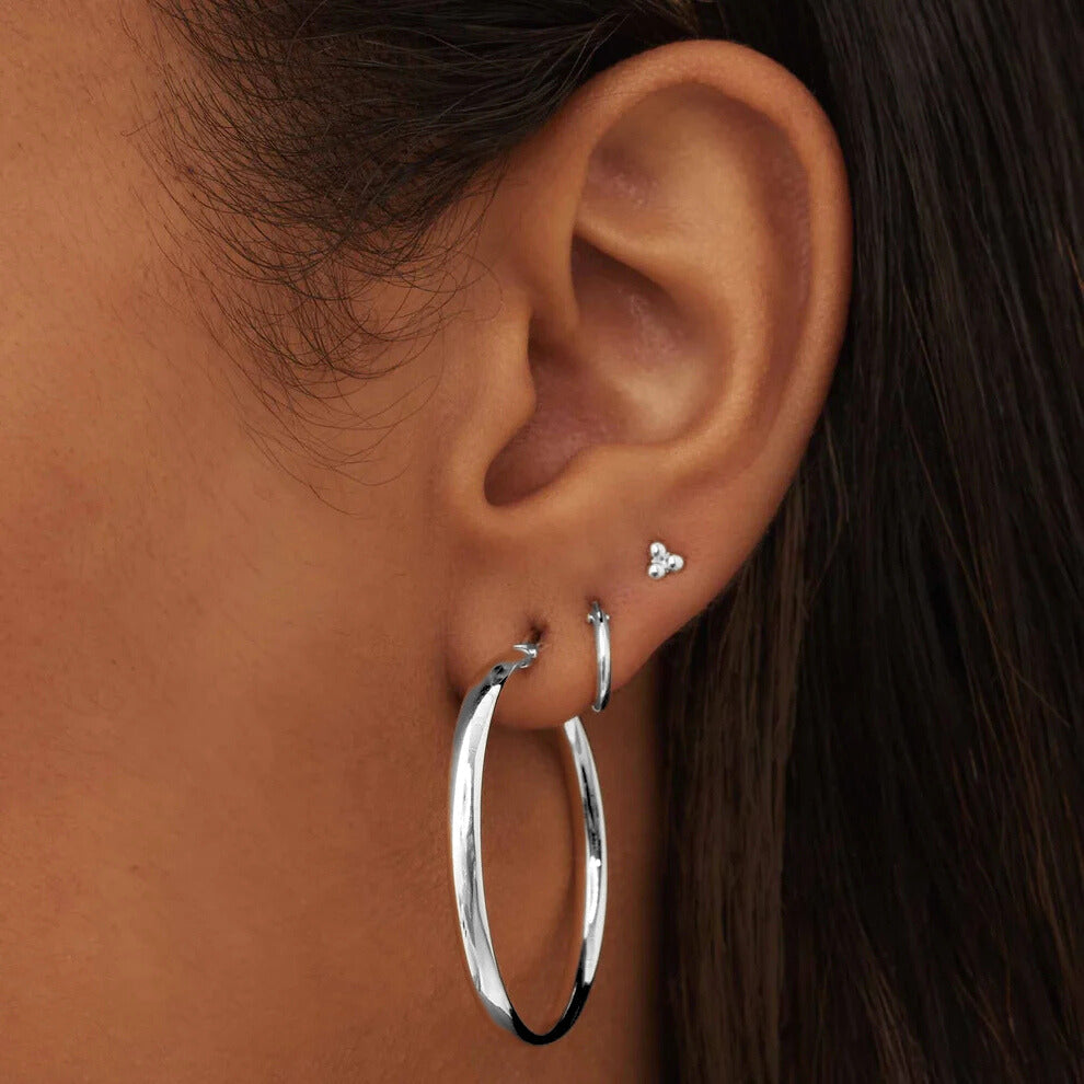 Boucles d'oreilles Noa Séréna en or blanc