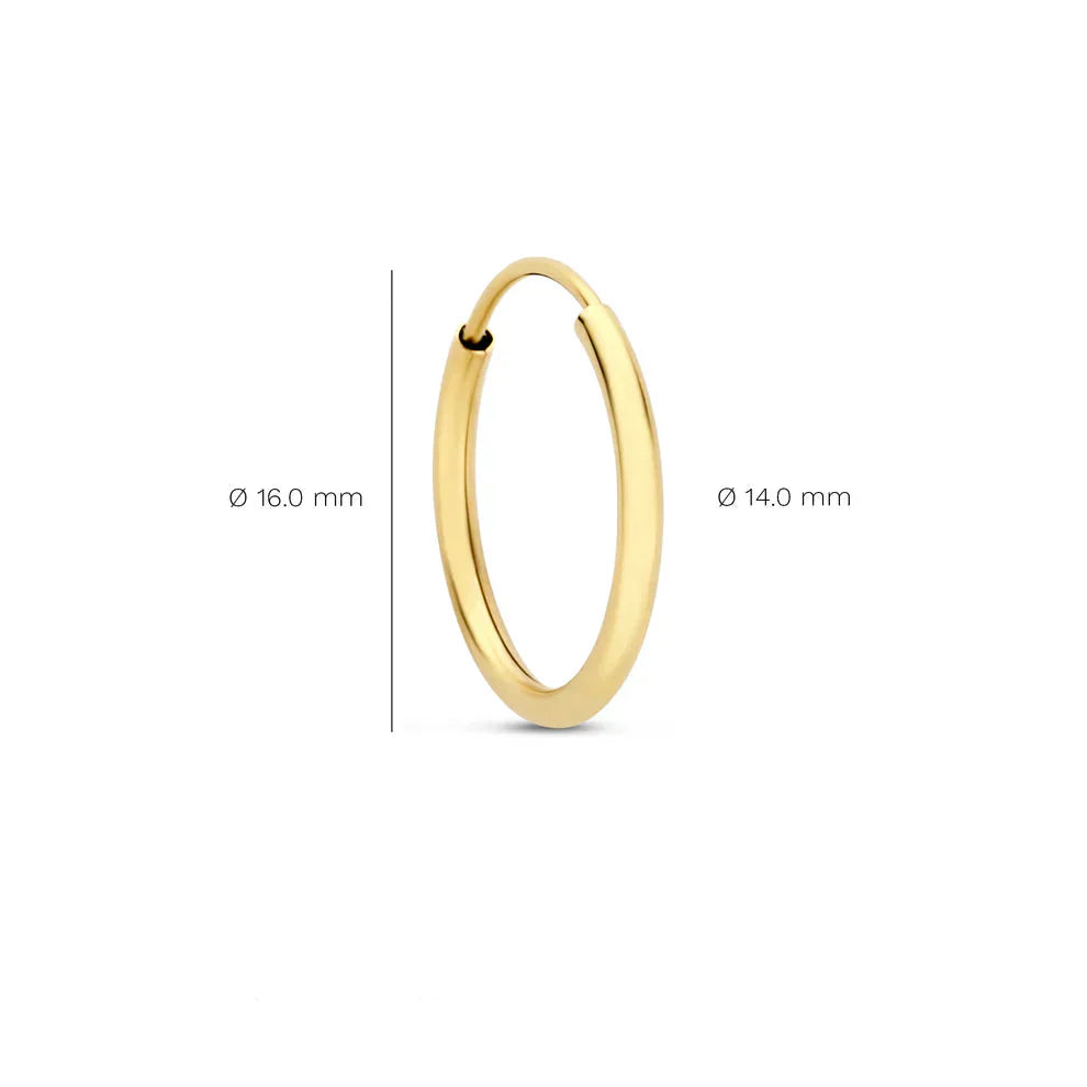 Boucles d'oreilles Noémie Sorel en or
