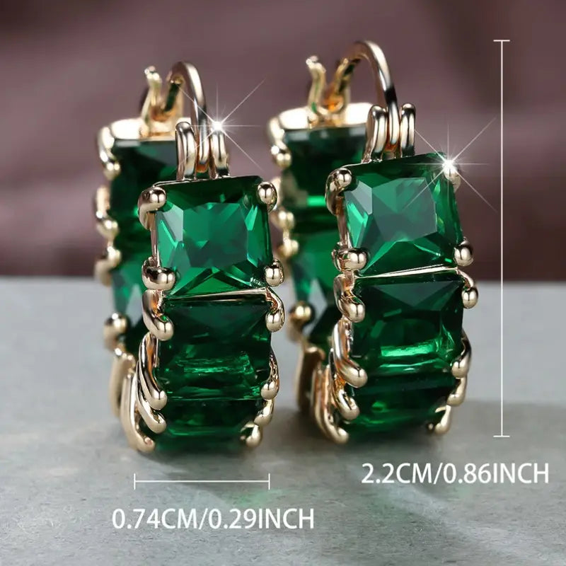 Boucles d'oreilles Rowena Emery en or