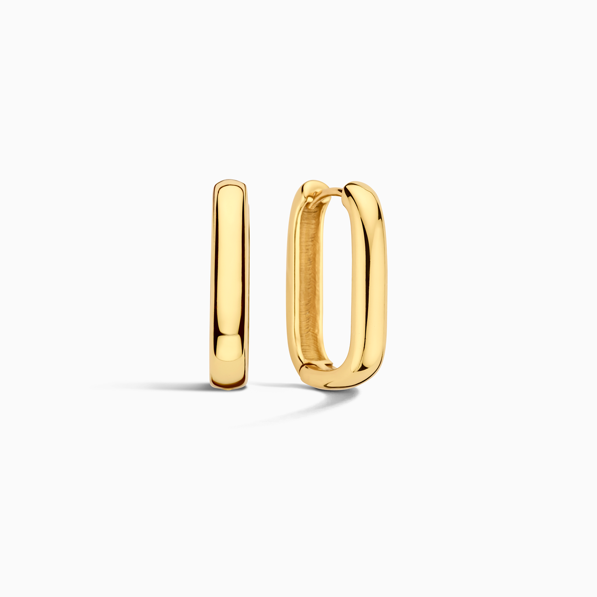 Boucles d'oreilles signature en or