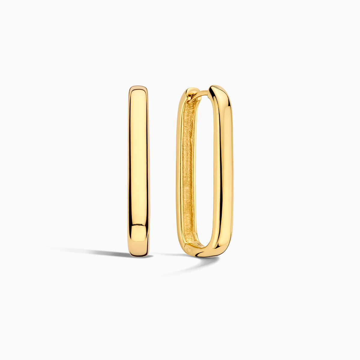 Boucles d'oreilles signature en or