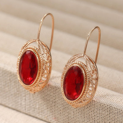 Boucles d'oreilles Thalessia en or rose