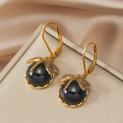 Boucles d'oreilles circulaires en argent antique