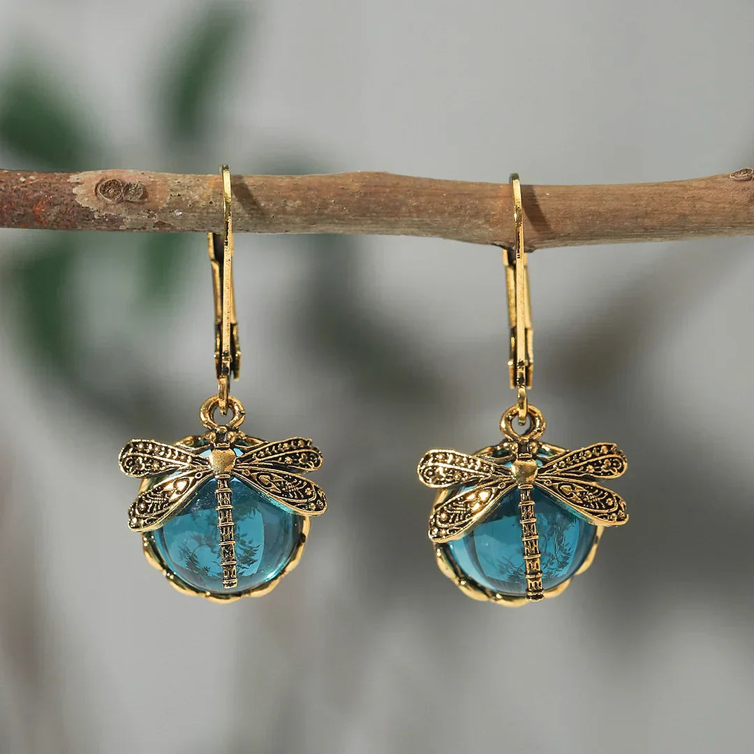 Boucles d'oreilles circulaires antique en or blanc