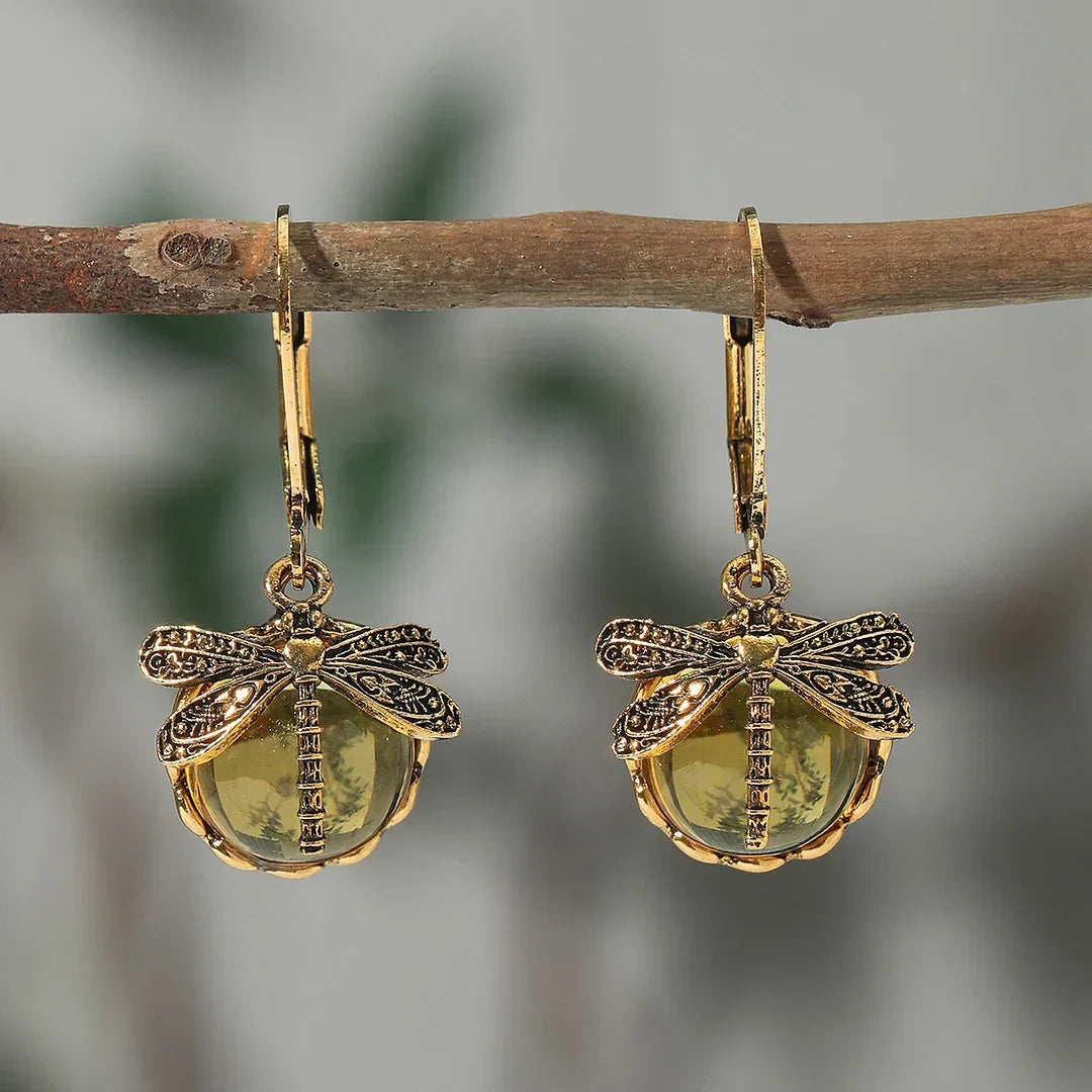 Boucles d'oreilles circulaires antique en or blanc
