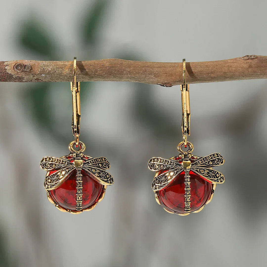 Boucles d'oreilles circulaires antique en or blanc