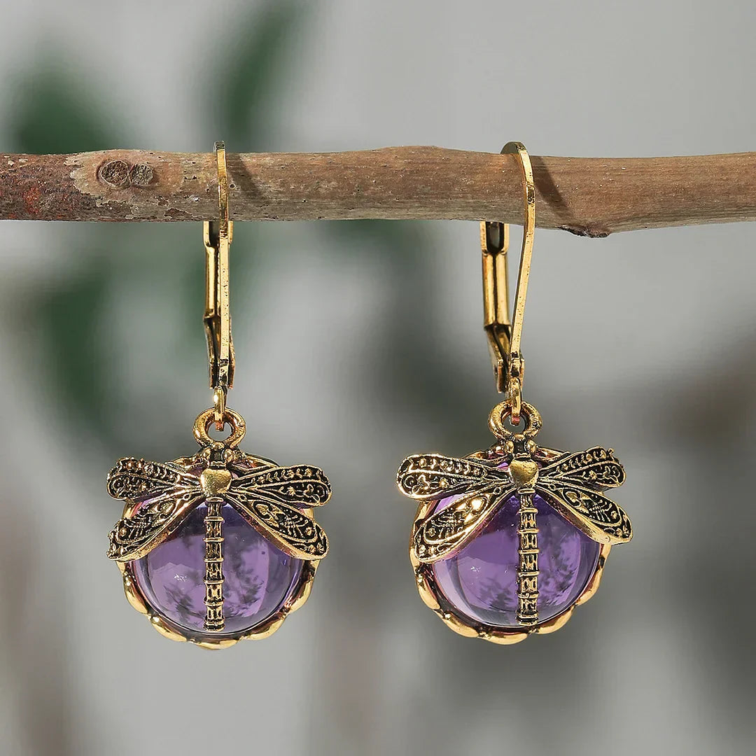 Boucles d'oreilles circulaires antique en or blanc