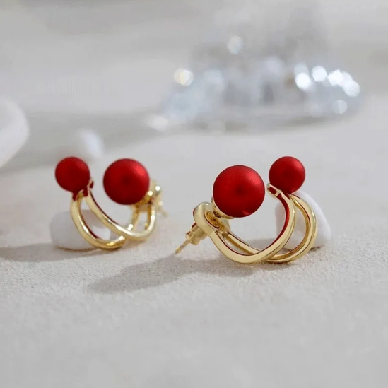 Boucles d'oreilles en or blanc