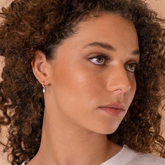 Boucles d'oreilles pendantes en or