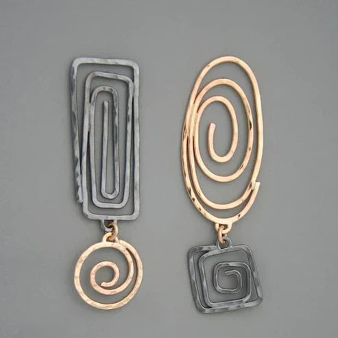 Boucles d'oreilles pendantes en or