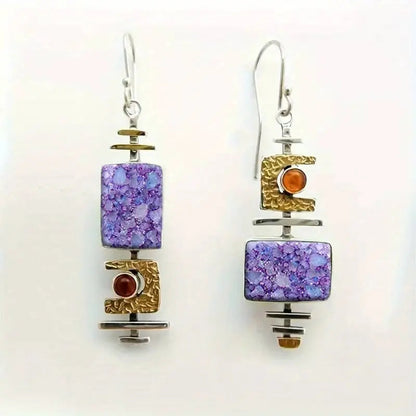 Boucles d'oreilles rétro antiques