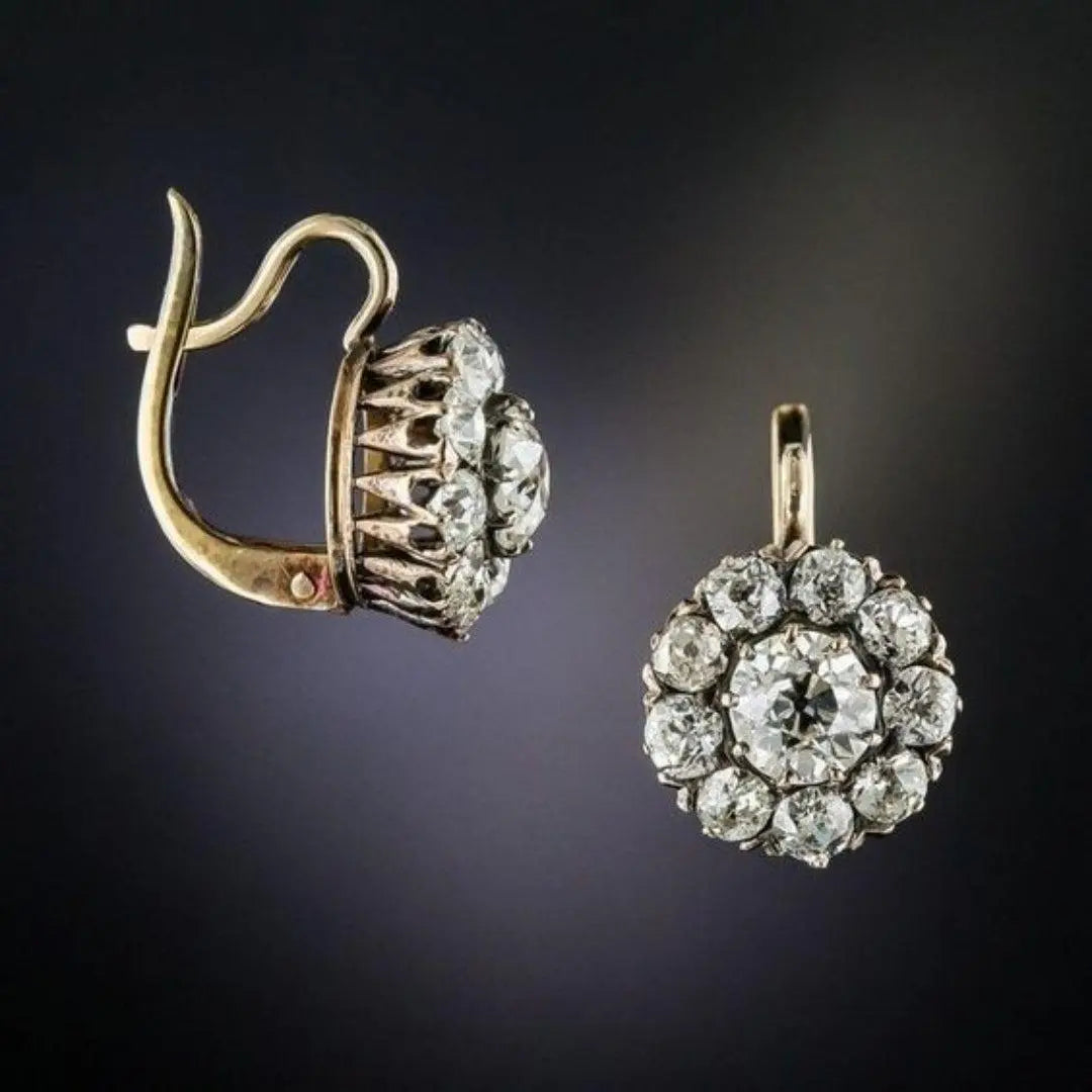Boucles d'oreilles vintage en or
