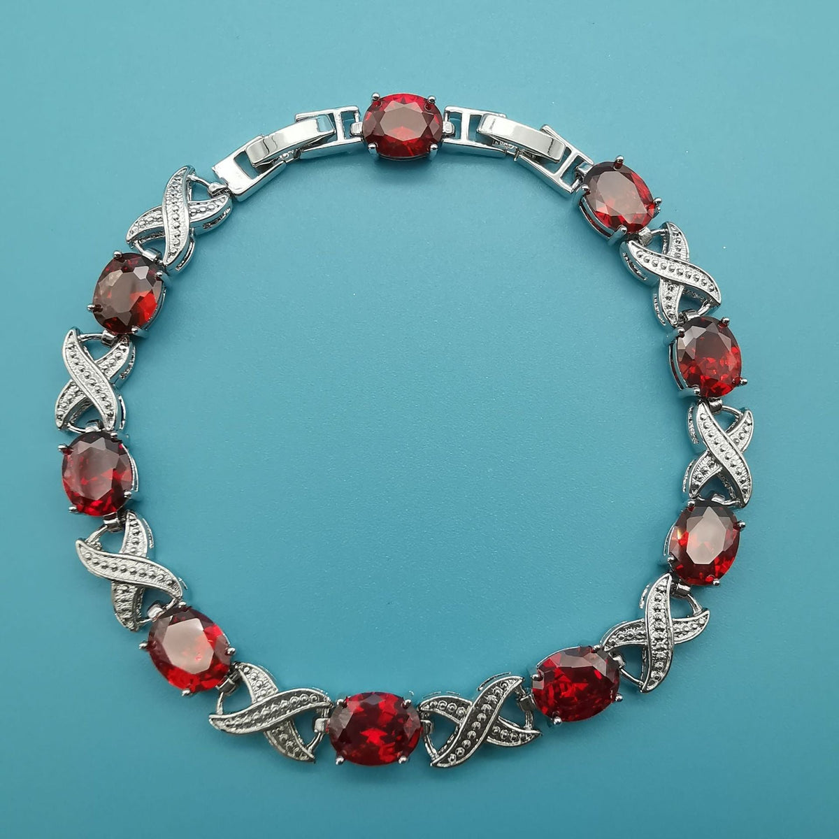 Bracelet Alendra Flambeau en or blanc