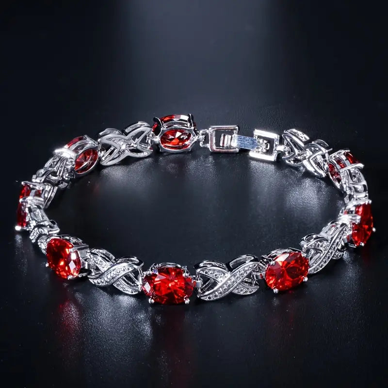 Bracelet Alendra Flambeau en or blanc