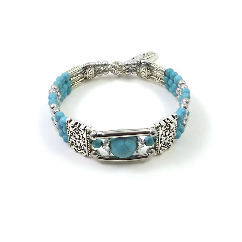 Bracelet Azura en or blanc