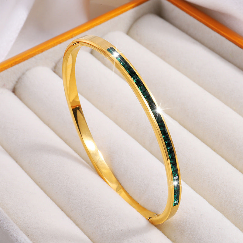 Bracelet céleste Viride en or