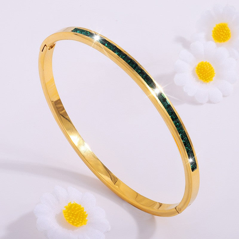 Bracelet céleste Viride en or