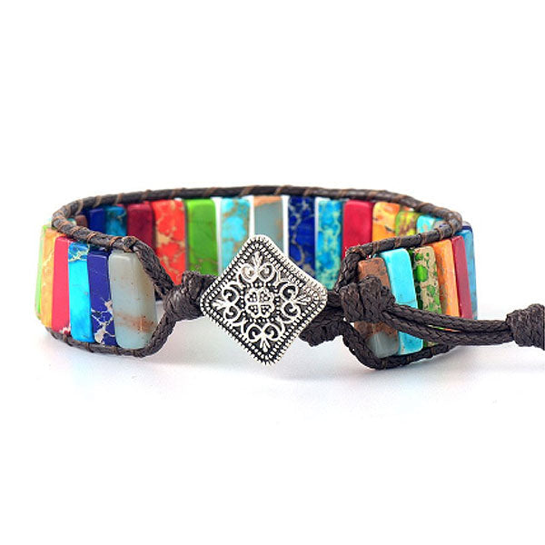 Bracelet Chakra en or