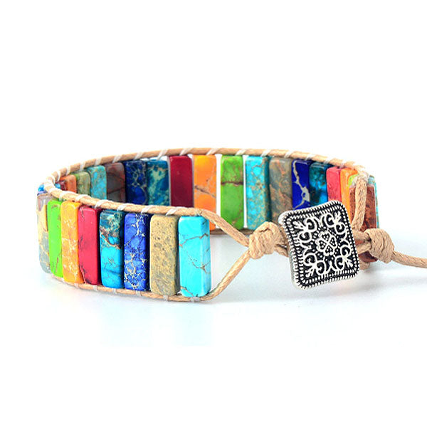 Bracelet Chakra en or