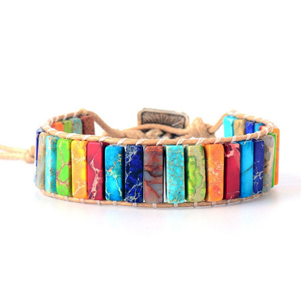 Bracelet Chakra en or