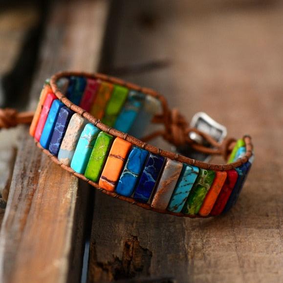 Bracelet Chakra en or