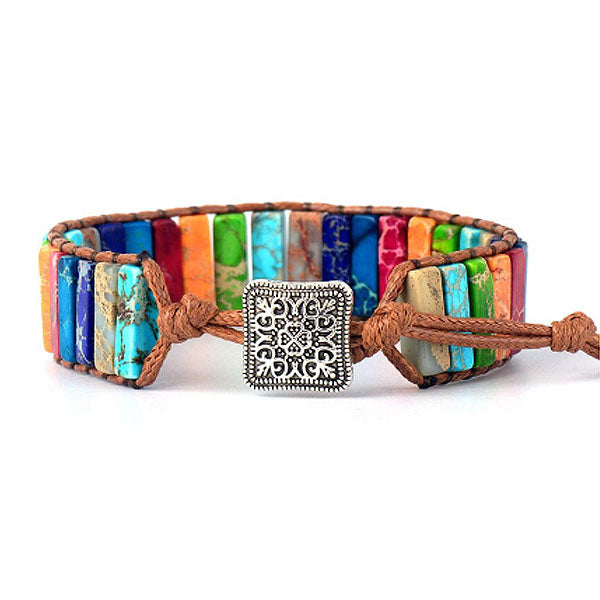 Bracelet Chakra en or