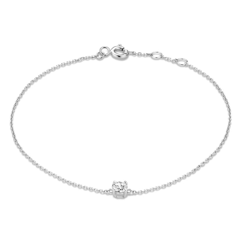 Bracelet Cléa en pierre en or blanc