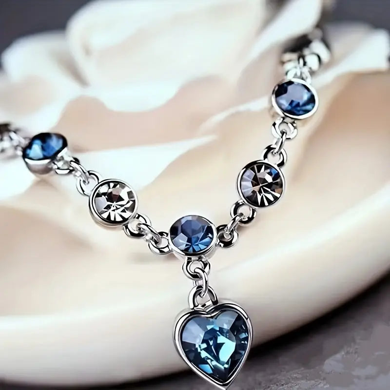 Bracelet cœur de l'océan en or