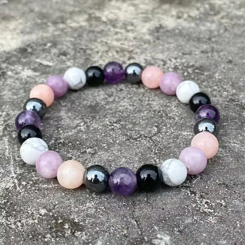Bracelet Dora améthyste en or