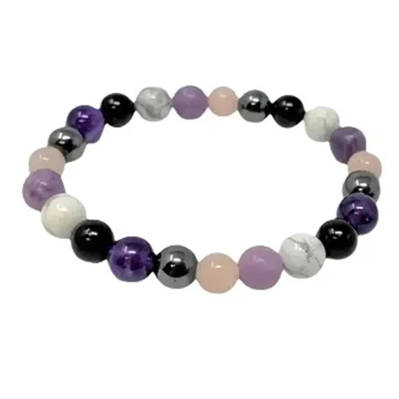 Bracelet Dora améthyste en or